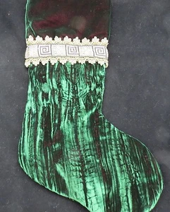 Macy's West Frohe Weihnachten Strumpf Socken Geschenk Halter hängende Dekoration NEU!(#1 - Bild 1 von 3