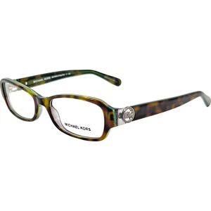 Michael Kors MK8002 Anguilla Womens Plastic Eyeglass Frame 3002 Tort Green 50-16 - Picture 1 of 5