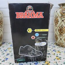 Brahma Grate Black Steel Toe Work Shoes Mens Size 12Leather, With Box