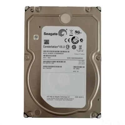 Seagate Constellation ST2000NM0033 2TB 7200 RPM SATA 3.5 inch HDD Hard Drive - Image 1 of 3