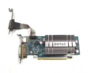 ZOTAC NVIDIA GeForce 210 Synergy Edition 1GB DDR3 PCIe Half-Heigh Graphics Card  - Picture 1 of 4