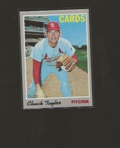 1970 TOPPS CHUCK TAYLOR #119 NRMT HIGH GRADE SHARP CARD