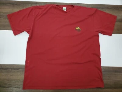 VINTAGE Rain Forest Cafe 2XL Shirt Tee Embroidered logo Made in US Short Sleeve - Image 1 of 4