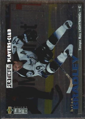 1995-96 Collector's Choice Player's Club Platinum #128 Brian Bradley - NM-MT - Image 1 of 2