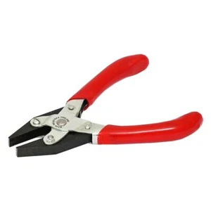 Smooth Jaws Flat Nose Parallel Jewellers Plier Comfort Grips 140mm Maun 4877-140 - Picture 1 of 5