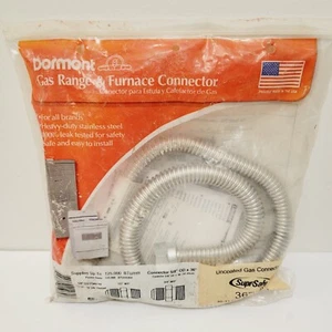 Dormont Gas Range Stove Furnace Appliance Connector 36in Kit 30-3131KIT-36B - Picture 1 of 5