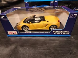 Lamborghini Gallardo Spyder - maisto 1:18 diecast - Picture 1 of 4