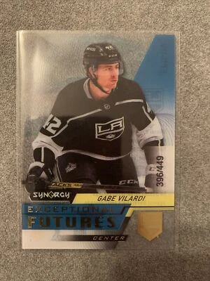 Gabe Vilardi 2020-21 Upper Deck Synergy EXCEPTIONAL FUTURES GOLD Rookie /449 - Image 1 of 2