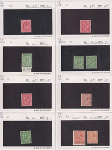 E1468: 20th C Great Britain Mint Stamps; CV - Picture 1 of 7