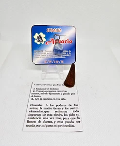 PIEDRA DE CUARZO ACUARIO SIGNO ZODIACAL GRATIS: INCIENSO ORACION INSTRUCCION - Imagen 1 de 3