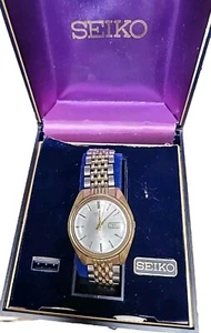 Seiko Automatic Gold And Silver Band 640678 - Picture 1 of 3