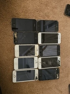 Apple Iphone All Faulty And Untested 10 Iphones  - Afbeelding 1 van 1