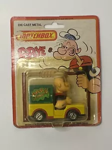 Matchbox 1980 Popeye's Spinach Wagon * CS 13 * DIE CAST * Ca. 1980 * Light Dam. - Picture 1 of 4