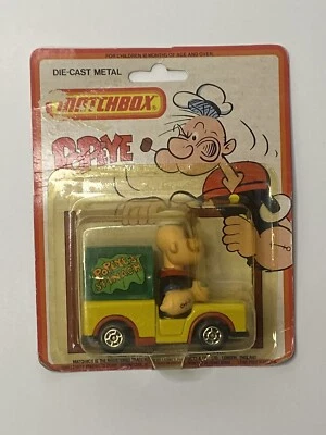 Matchbox 1980 Popeye's Spinach Wagon * CS 13 * DIE CAST * Ca. 1980 * Light Dam. - Image 1 of 4