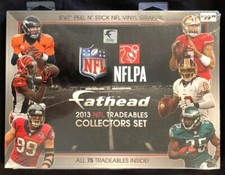 Fathead 2013 NFL 5” x 7” Tradeables Collector’s Set 75 Tradeables 
