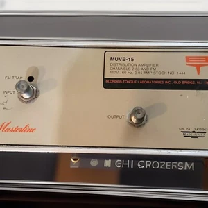 Masterline Blonder Tongue Lab MUVB-15 Distribution Amplifier Ch 2-83 and FM. - Picture 1 of 5