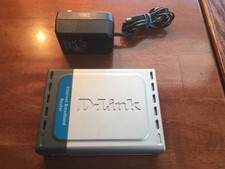 Used D-Link DI-604 Wired 10/100 MBPS Ethernet Broadband Router 4-Port