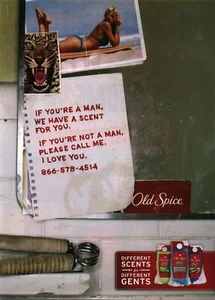 2009 PRINT AD - OLD SPICE RED ZONE AD - DIFFERENT SCENTS FOR DIFFERENT GENTS.. - Picture 1 of 1