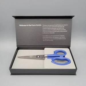 SELTENE blaue Cutco Super Schere 75th Anniversary Schere BRANDNEU - Bild 1 von 4