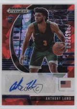 2020-21 Panini Prizm Draft Picks Prospect Red Ice Anthony Lamb #PA-AL Auto