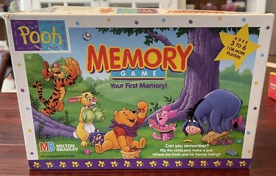Winnie the Pooh Memory Game. Missing One Card & Instruction Sheet. FREE SHIPPING - Image 1 of 4