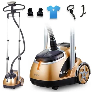 Vaporizador de prendas SALAV Pro Series con barras dobles y controles de pedal - Imagen 1 de 7