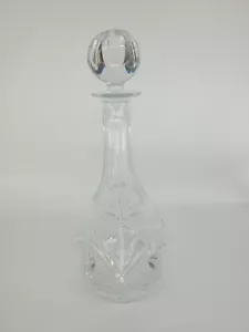 Hermosa jarra Thomas Webb mejor cristal de plomo 13" de alto vintage como nueva - Imagen 1 de 5