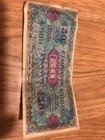 France 50 Cinquante Francs 1944 Pick # 117 Drapeau World Banknote Paper Money