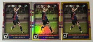 2016 Donruss Soccer Production Line Base, Gold & Holo #19 Marc Janko - Picture 1 of 2