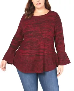 Suéter para mujer Style&co talla XL brisa textura acampanada suéter NUEVO $49 - Imagen 1 de 11