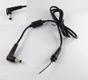 5.5 x 2.5mm DC Tip Plug Connector W/ Cord Cable For Toshiba Asus Laptop Adapter - Picture 1 of 8