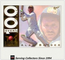 1998/99 Select Cricket Retail Trading Cards Record Breaker RB1:Alan Border