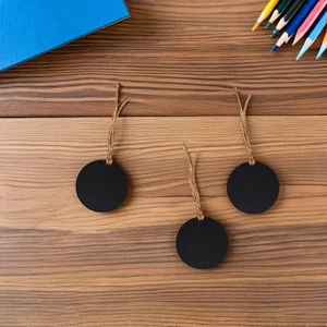 20 Pcs Mini Double Sided Blackboard Chalkboard Tags Small Food Labels - Picture 1 of 12