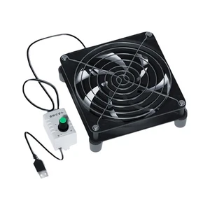 1 x (ventilateur de refroidissement USB 5 V vent fort refroidissement rapide 120 mm ventilateur de refroidissement pour 7876 - Photo 1/8