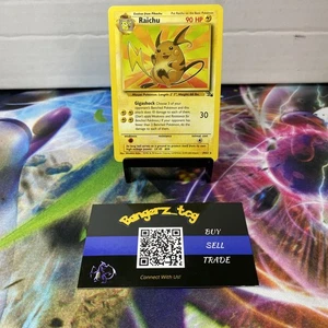 Raichu 29/62 Fossil Regular - Picture 1 of 3