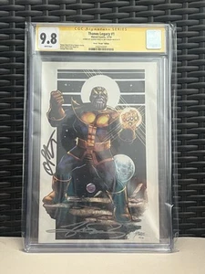 Thanos Legacy 1:100 Virgin Ratio Variant CGC 9.8 Perez And Starlin Signatures - Bild 1 von 2