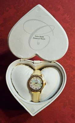 Damenuhr von Christina - London - Diamonds - 0,12 Karat - Bild 1 von 4