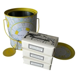 NUOVO Beekman 1802 sapone latte di capra lotto 3 barrette tanica etichetta USA - Foto 1 di 10