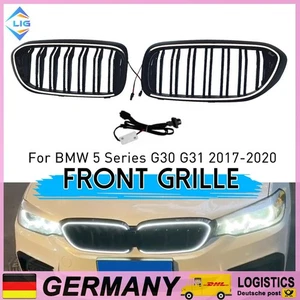 Nieren Kühlergrill Glanz Schwarz Für BMW 5er G30 G31 Pre-LCI 2017-2020 - Bild 1 von 5