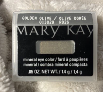 Mary Kay Mineral Eye Color Shadow - GOLDEN OLIVE 013029 - Discontinued NEW! - Image 1 of 2