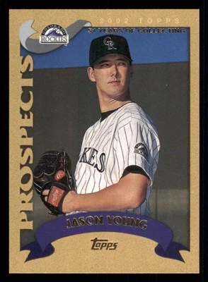 2002 Topps Traded Gold #T178 Jason Young /2002 - Image 1 of 2