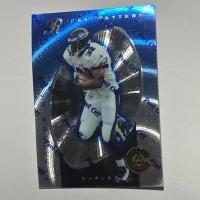 1997 Pinnacle Totally Certified - Ricky Watters #24 Platinum Blue /2499 - Image 1 of 3