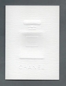 Carte publicitaire - advertising card  - Chanel  2 volets (anglaise) - Picture 1 of 3