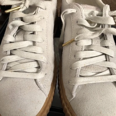 Sz 8.5 Puma Fenty By Rihanna Brown Suede Sneakers Women's - Image 1 of 4