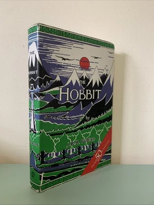 The Hobbit 50th Anniversary Edition J. R. R. Tolkien (1987 4th) Hardcover Book - Image 1 of 4