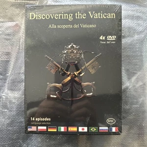 Discovering The Vatican 14 Episodes 4 DVD Set MFG SEALED in 9 languages NEW NTSC - Imagen 1 de 3