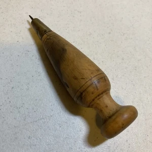 Vintage Holzgriff Schuhmacher Kratzahle. D6 - Bild 1 von 6