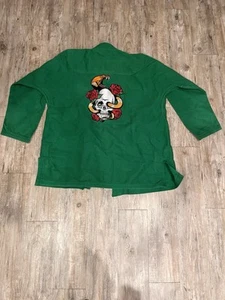 Raro Progetto Eroi Kimono Sconosciuto BJJ Gi A4 Verde -SF - Foto 1 di 11