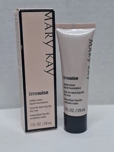 Mary Kay TimeWise BEIGE 5 Matte-Wear Liquid Foundation 1 oz NEW 038761 - Picture 1 of 6