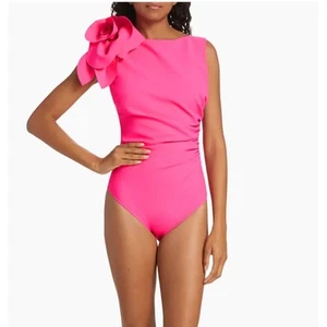 Chiara Boni La Petite Robe Wlasi 3D Floral Einteiler Badeanzug - Bild 1 von 12
